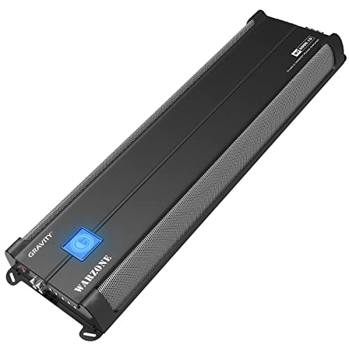 Gravity 6000.1D Class D Car Audio Amplifier – 3000 Watts True RMS @ 1 Ohm Max Power at 6000W, 1/2/4 Ohm Stable, Digital, Monoblock, Mosfet Power Supply, Great for Subwoofers Gravity 6000.1D Class D Car Audio Amplifier – 3000 Watts True RMS @ 1 Ohm Max Power at 6000W, 1/2/4 Ohm Stable, Digital, Monoblock, Mosfet Power Supply, Great for Subwoofers